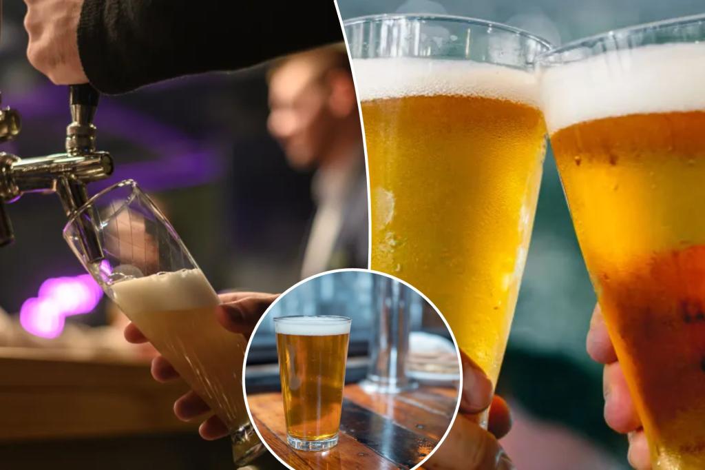 Scientists want to reduce the size of the beer glass